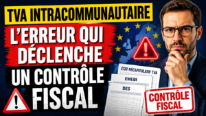 TVA intracommunautaire : erreur déclarative pouvant déclencher un contrôle fiscal