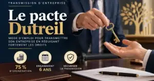 Pacte Dutreil : transmettre son entreprise avec 75 % d’exonération et un engagement de conservation de six ans