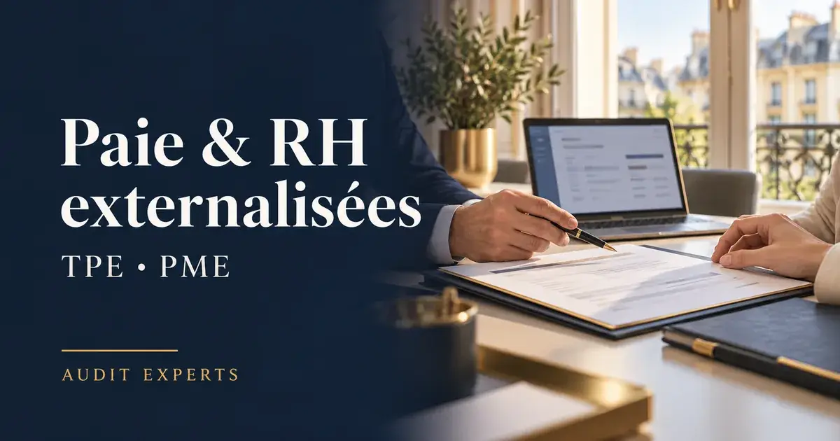 Externalisation de la paie et des RH pour TPE et PME avec AUDIT EXPERTS, expert-comptable à Paris 8e