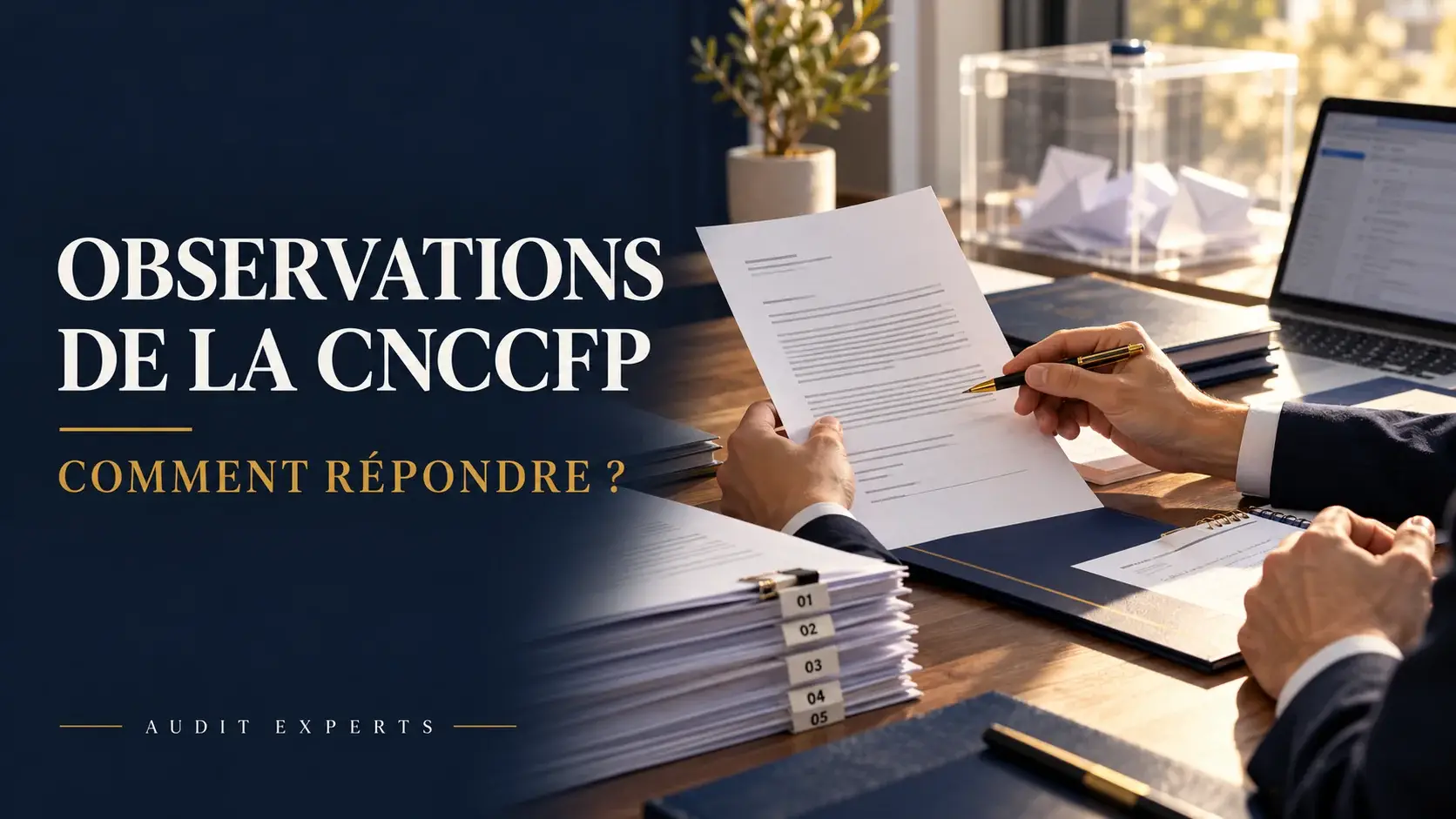 Lire la suite à propos de l’article Répondre aux observations de la CNCCFP : méthode, délais et modèle de réponse